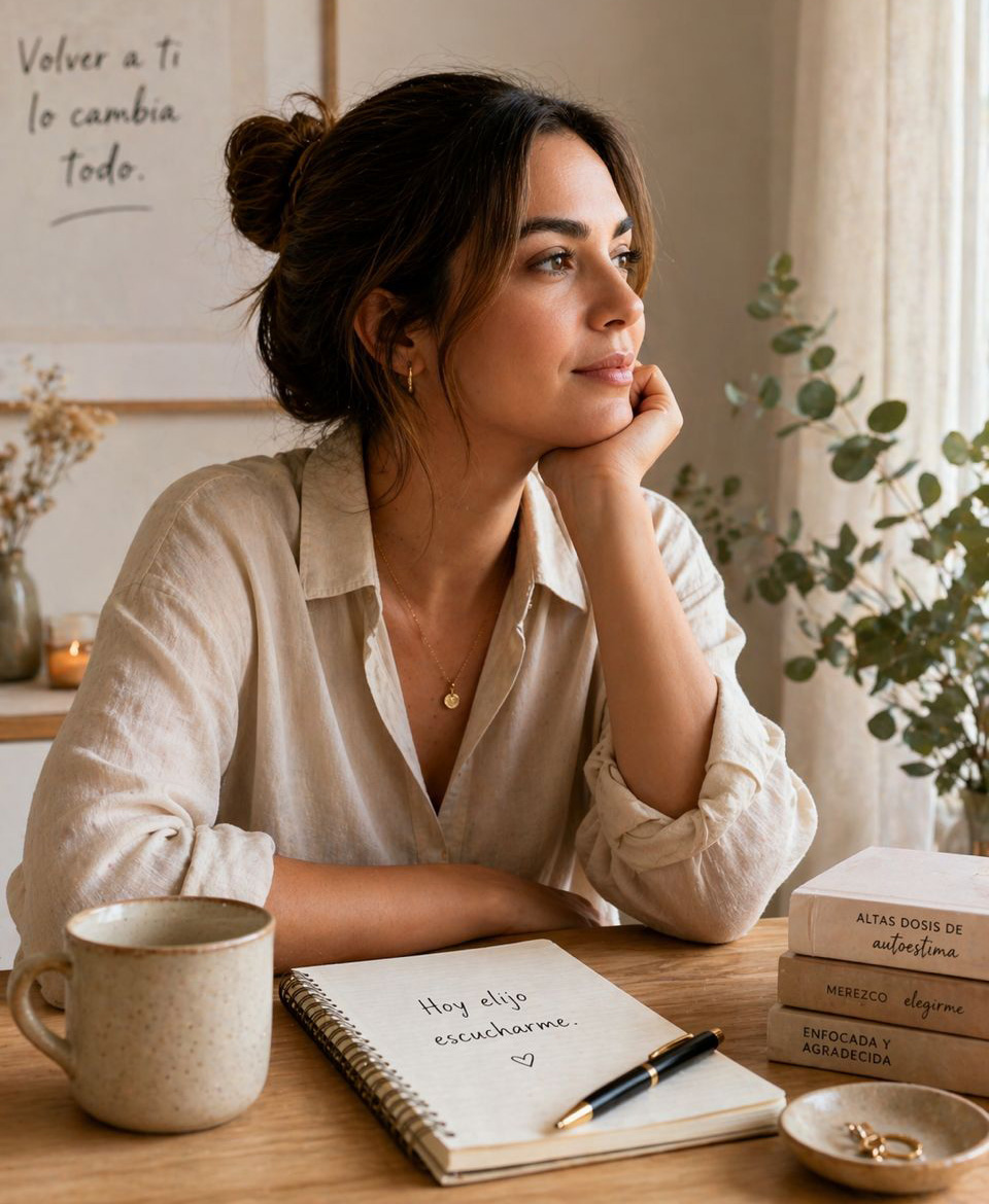 Por qué te sientes desconectada de ti misma (aunque todo “esté bien”)